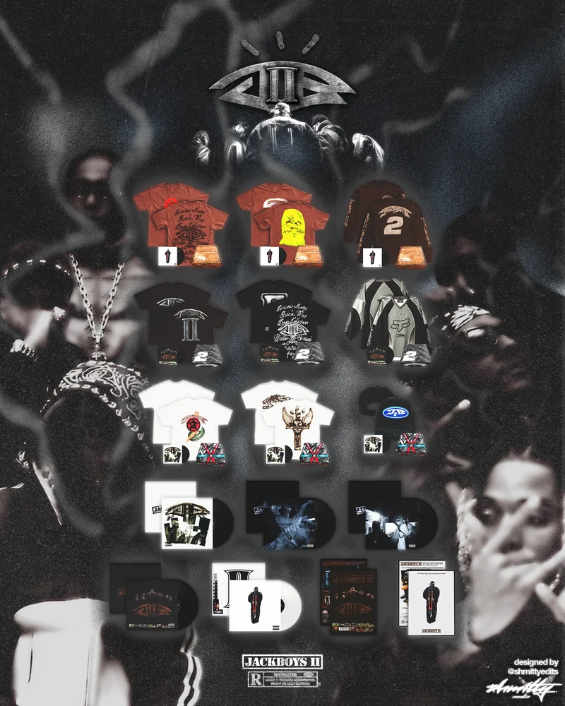 Jackboys 2 Merch Drop — concept artwork by Shmitty Media