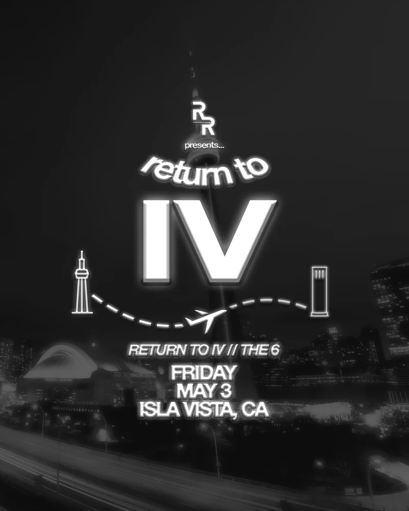 Return to IV Promo — event flyer designed by Shmitty Media for RXR Productions