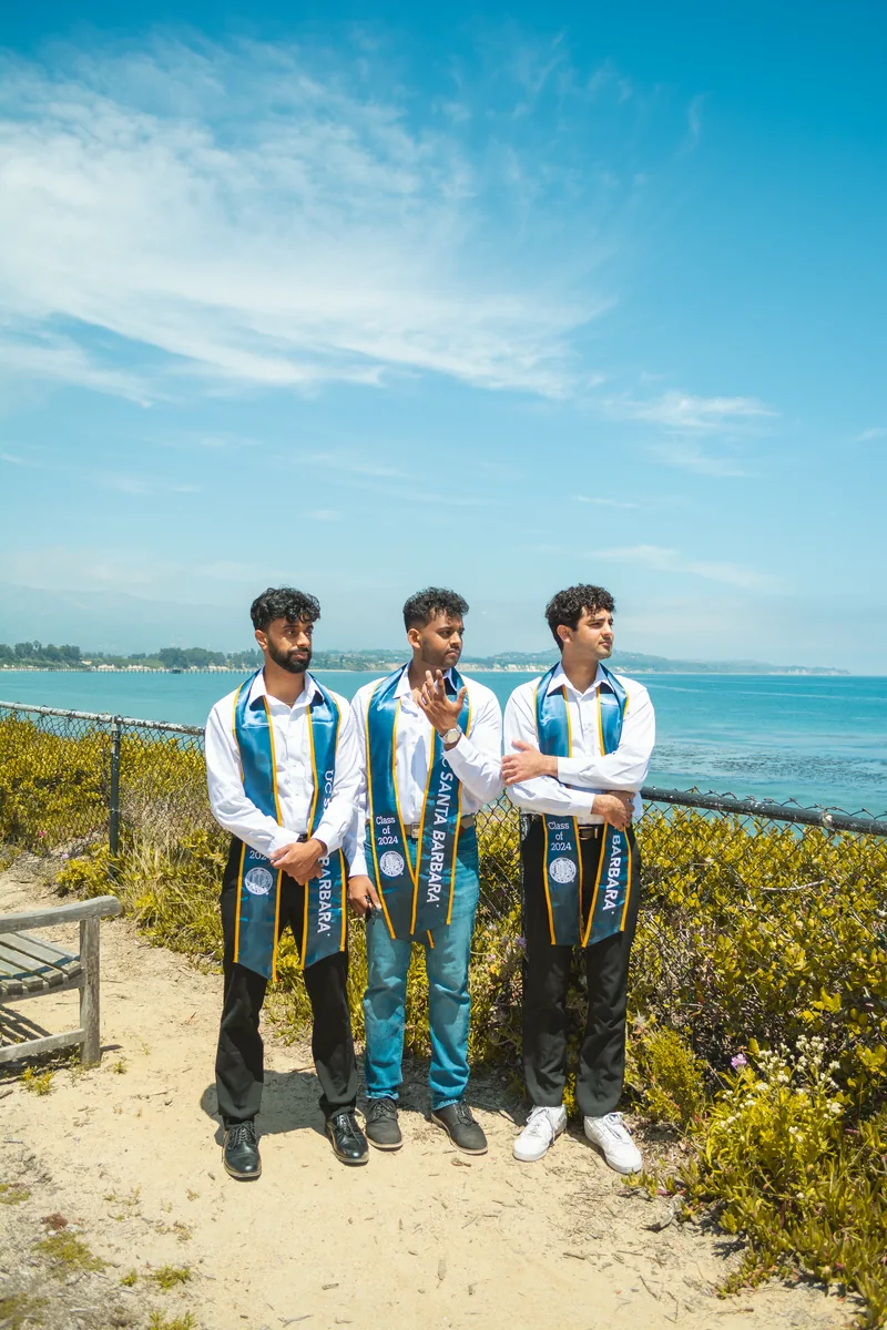 Graduation trio photography by Shmitty Media